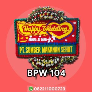 Bunga Papan Wedding-BPW104