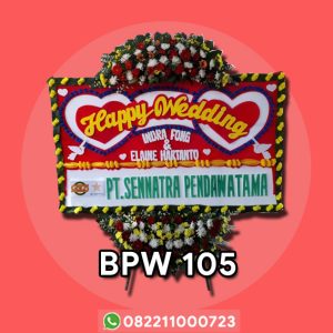 Bunga Papan Wedding-BPW105