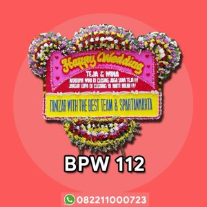 Bunga Papan Wedding-BPW112