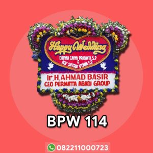 Bunga Papan Wedding-BPW114