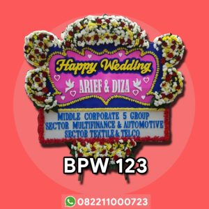 Bunga Papan Wedding-BPW123
