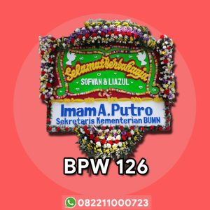 Bunga Papan Wedding-BPW126