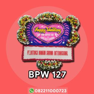 Bunga Papan Wedding-BPW127