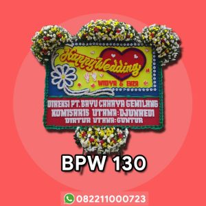Bunga Papan Wedding-BPW130