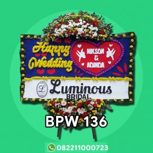 Bunga Papan Wedding-BPW136