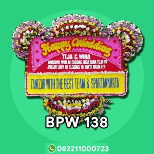 Bunga Papan Wedding-BPW138